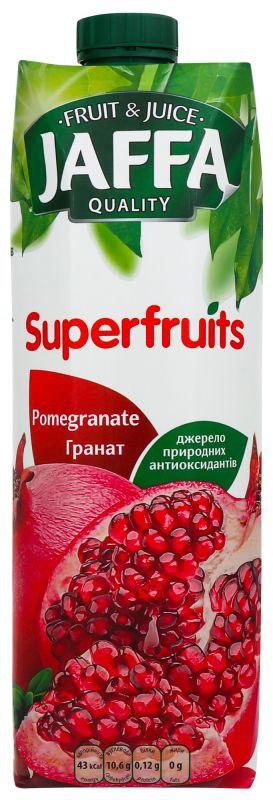 Нектар Jaffa Гранатовий 0.95 л тетра-пак